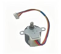 Condizionatore d'aria micro giocattolo Avviamento elettronico agganciato, Guida lama oscillante Direzione del vento Avviamento elettronico, Avviamento elettronico 12V CC Albero piatto 24BYJ48 Avviamen