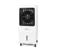 Condizionatore d'aria Orbegozo AIR 80 3 in 1 - Purifica umidifica e rinfresca - Serbatoio dell'acqua da 25 litri - Pannello touch - Timer - Silenzioso - Facile da usare - Telecomando - Ruote girevoli