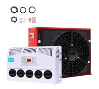 Condizionatore d'aria per auto 12v/24v Condizionatore d'aria split per camper 800-2400W Raffreddamento, uscita aria rotante a 360°, telecomando, unità interna/esterna, pannello e telecomando,24V