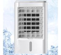 Condizionatore d'Aria per Camper con Cabina per Camion, Ventola di Raffreddamento Portatile unità AC, Raffreddatore d'Aria 4 in 1 con Telecomando, 4 Impacchi di Ghiaccio, 3 velocità E, 12V