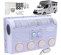 Condizionatore d'Aria per Camper - Unità CA Universale da 12 Volt per Camion Elettrico, Montaggio sul Tetto, Alta Efficienza per Veicoli