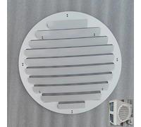 Condizionatore d'aria per esterni Wind r 48 cm Split AC Protect Bianco Anti-Direct Breeze Shield per unità esterne Migliora l'efficienza di raffreddamento