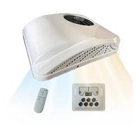 Condizionatore d'aria per tetto camper: 12 V, 24 V, 48 V, 60 V, 72 V, 96 V, calore e raffreddamento, raffreddamento rapido 8 min, flusso d'aria a 360°, dimensioni lucernario 320 x 240 mm per un