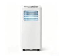 Condizionatore d'aria portatile 10000 BTU, raffreddamento e deumidificatore ad alta efficienza energetica per ambienti fino a 500 mq, silenzioso con telecomando e display digitale