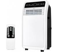 Condizionatore d'aria portatile 18000 BTU, deumidificatore e ventilatore 3 in 1 con telecomando, CA mobile ad alta efficienza energetica per camera da letto o ufficio, funzionamento silenzioso, facile