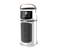 Condizionatore d'aria portatile 4 in 1 che combina modalità di raffreddamento, ventilatore, deumidificazione e sonno silenzioso per l'uso con timer