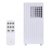 Condizionatore d'Aria Portatile 4-in-1 e Deumidificatore 7000 BTU - Timer 24 Ore e 2 Velocità Di Ventilazione, Doppio Display Digitale, Basso Consumo Energetico, Basso Rumore,