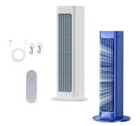 Condizionatore D'aria Portatile Breeza Max Ac Breezamax, Nuovo Raffrescatore D'aria Qinux Breez Max 2025, Sconfigge Il Caldo Torrido E L'umidità All'istante, Piccolo E Compatto(Blue+White)