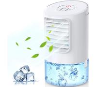 Condizionatore d'Aria Portatile, Mini Raffreddatore d'Aria 4 in 1 con Luce Nottu