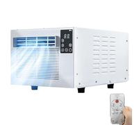 Condizionatore d'aria portatile Move, piccolo condizionatore da tavolo da 280 W senza unità esterna, mini condizionatore d'aria a raffreddamento rapido con telecomando, timer intelligente