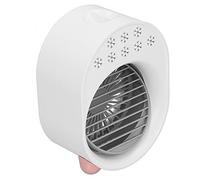 Condizionatore d'aria portatile, Raffreddatore d'aria personale, Ventilatore e umidificatore evaporativo ricaricabile tramite USB, Ventola di raffreddamento da tavolo per ufficio, 3 velocità del