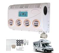 Condizionatore d'aria split DC Inverter - 32 tubi di raffreddamento in alluminio, valvola di espansione tipo H, telecomando touchscreen, velocità ventola 11m/s, uscita a 360°, include staffa di