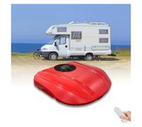 Condizionatore d'aria sul tetto for autocarro elettrico, aria condizionata for parcheggio 12V 24V for camper camper roulotte bus barca Per camion, autobus(Red 12V)