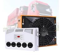 Condizionatore d'Aria Universale 12V/24V, Climatizzatore Split Portatile, Raffreddamento Silenzioso, Telecomando, per Camion, Autobus, Roulotte, Escavatori, Furgoni,12V-Yellow