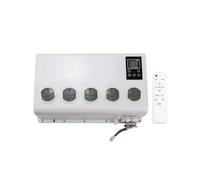 Condizionatore d'aria universale Compatible With automobile, gruppo evaporatore a parete, raffreddamento 12V 24V, compatibile con l'escavatore Compatible With camper, camion di ingegneria(24V)