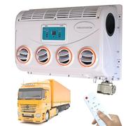 Condizionatore d'aria universale per auto, con display digitale e telecomando, inverter 12 V/24 V, per camion, autobus, furgoni ed escavatori, montaggio a parete