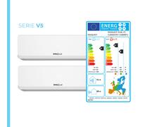 Condizionatore DIGIQUEST Dual Split 12+12 V5 Inverter CLIMA00067