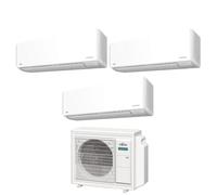 Condizionatore Fujitsu Trial Split Inverter Serie Km Airstage 7+12+12 Btu Wi-Fi