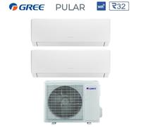 Condizionatore Gree Dual Inverter Pular 12+12 Gwhd(24)Nk6oo