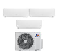 Condizionatore Gree Trial Pular 12+12+12 Con Gwhd(24)Nk6oo R-32 Wi-Fi Integrato