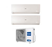 Condizionatore Haier Dual Split Inverter Flexis Plus White 9+12 2U40s2sm1fa