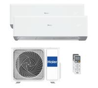 Condizionatore Haier Revive 9000 + 9000 BTU dual split Wi-Fi AAB0S4E09 + AAB