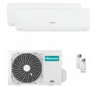 Condizionatore Hisense IQ PLUS dual split 12000+12000 BTU inverter wifi unit