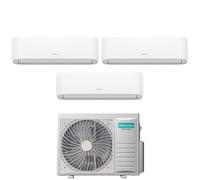 Condizionatore Hisense Trial Split Inverter Serie Hi-Comfort 9+9+18