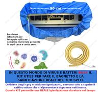 Condizionatore max 90 cm kit Pulizia virus batteri igienizzazione SPLIT lavaggio