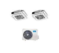 Condizionatore Midea dual split a cassette 12 000 BTU non specificato - Nouvo