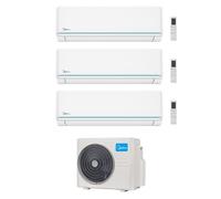CONDIZIONATORE MIDEA DUAL SPLIT EVOLUTION 12000+18000 BTU WIFI INVERTER M3OA-27H
