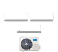 Condizionatore Midea Trial Inverter Breezeless E 12+12+12