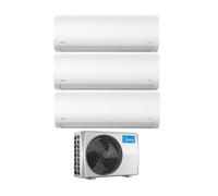 Condizionatore Midea Trial Split Inverter Xtreme Pro 12+12+12 Btu Con Wi-Fi
