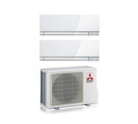 Condizionatore Mitsubishi Dual Inverter Kirigamine Zen White Msz-Ef 9+12