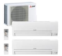 Condizionatore Mitsubishi Dual Split MXZ2HA50VFE1 + MSZHR35VFK + MSZHR35VFK HR WIFI