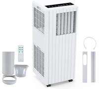 Condizionatore mobile 7000 BTU con telecomando, 3 in 1, piccolo condizionatore portatile silenzioso con freddo, deumidificatore, ventilazione, aria condizionata vec scarico per camera,soggiorno