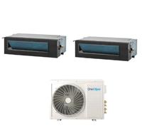 Condizionatore Oneclima Dual Split Canalizzato 12+12 Con Mlt27x3/Y24 R-32