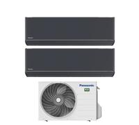 Condizionatore Panasonic Dual Inverter Etherea Dark 7+9 Con Cu-2Z35tbe