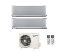 Condizionatore Panasonic Dual Inverter Etherea Silver 12+12 Con Cu-2Z50tbe
