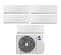Condizionatore penta split con inverter da 9000+9000+9000+9000+9000 Gree Clivia White Wifi in con R32 GWHD(42)NK6OO