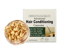 Condizionatore Per Capelli Avanzato, Olio Per La Cura Dei Capelli, Capsules Olio Per Il Trattamento De C-apelli, Con Nutrite, Riparazioni Danneggiate, 30Compresse, Per Donne, Fidanzate, Amici, Ragazze