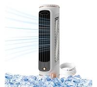 Condizionatore personale - Ventilatore per condizionatore d'aria 3 velocità, piccolo ventilatore con ricarica USB da tavolo | Condizionatore d'aria personale testa agitante automatica,