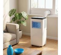 Condizionatore Portatile 12000 BTU Climatizzatore Mobile con Telecomando, Modalità Notte e 3 Velocità, Kit Finestra per Uso Interno, Style 2, 11000 BTU