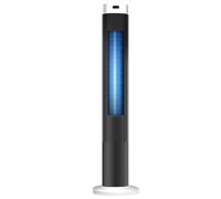 Condizionatore portatile 3 in 1 Ventola di raffreddamento ultra silenziosa, 3 velocità e 3 modalità a risparmio energetico, filtro rimovibile, display LED, telecomando per la casa, torre alimentata CA
