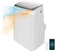 Cecotec Force Clima 14750 Climatizzatore portatile Cold&Warm Connected con telecomando, WiFi e pompa di calore, 14000 BTU, schermo LED, 5 modalità, 5 modalità, copertura 28 m2
