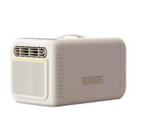 Condizionatore portatile con telecomando, for uso in ufficio e in campeggio(Beige)