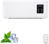 Condizionatore Portatile, Condizionatore A Parete, 2 In 1 Con Riscaldamento E Raffreddamento, Senza Unità Esterna, Mini Raffrescatore A Parete Da 1500 W