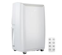 Condizionatore portatile da 12000 BTU raffredda fino a 550 piedi quadrati, unità AC portatile silenziosa 3 in 1 con telecomando e kit di installazione per camera grande, 3 velocità