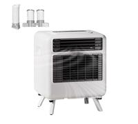 Condizionatore portatile da 14000 BTU, piccolo condizionatore da esterno con 3 tubi, design Jet Style, pannello touch digitale, doppia protezione, nessuna installazione, per casa, ufficio
