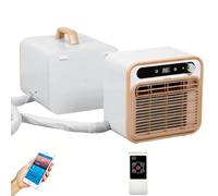 Condizionatore portatile da 5000 BTU, unità di raffreddamento silenziosa di tipo split con Wi-Fi e telecomando, installazione semplice e posizionamento regolabile